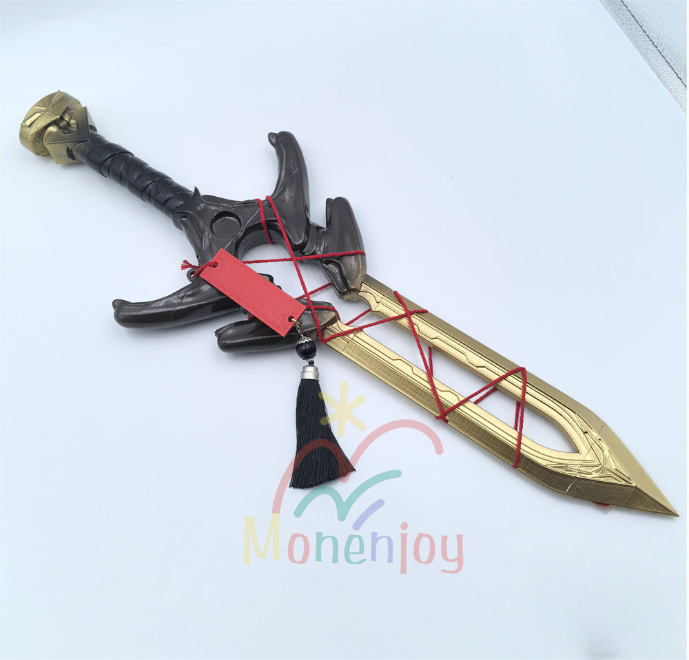Monenjoy　アークナイツ　チョンユエ　剣モデル　140cm　止戈　PLA＋PVC材質　コスプレ道具　重岳　武器モデル　レプリカ　 MONENJOY