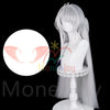 Monenjoy ゼンゼロ ヴェリナ ウィッグ　カツラ　コスプレ道具　ふんわりヘア イベント　エルフ耳 スナップクリップ 撮影道具　耐熱ウィッグ MONENJOY