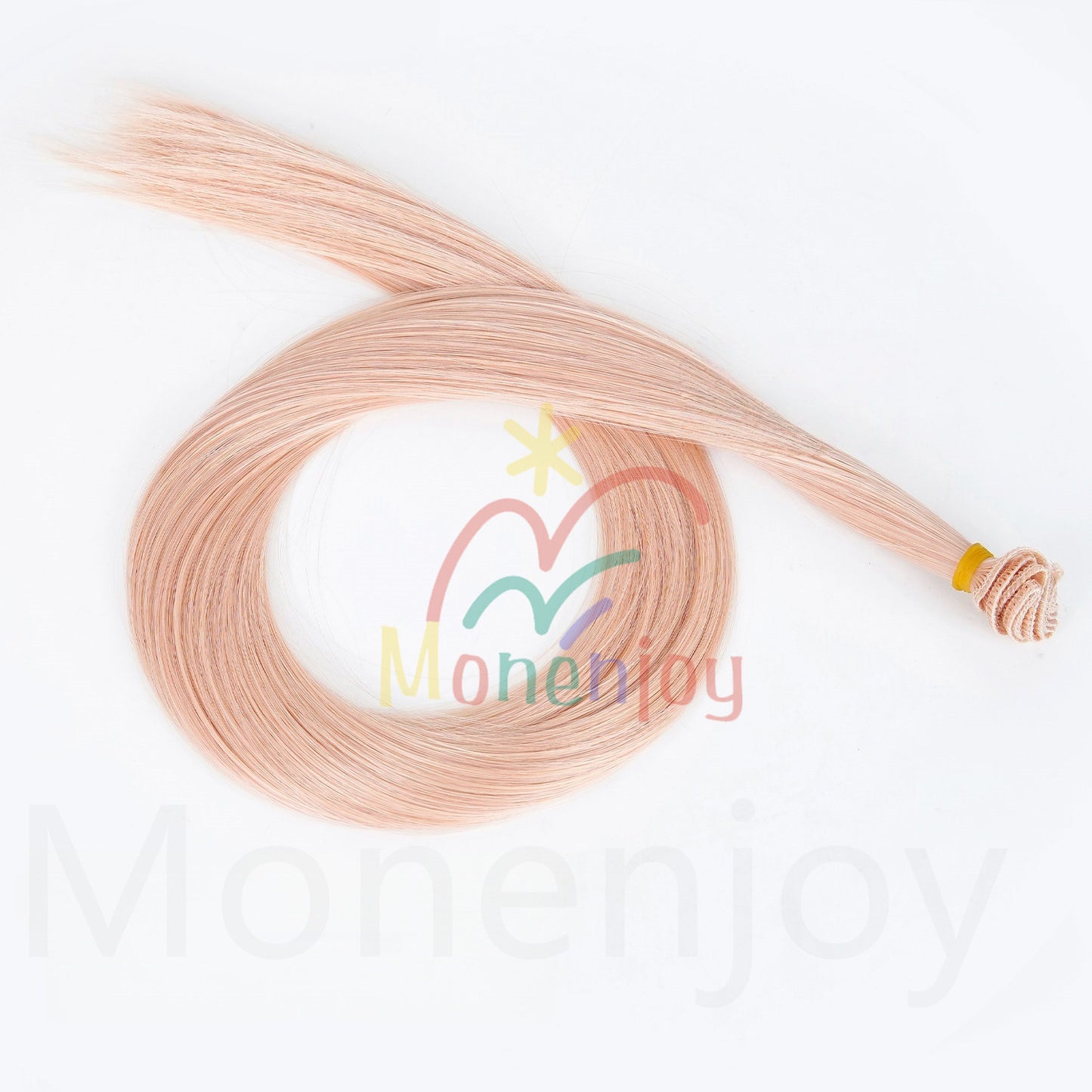 Monenjoy　原神　リンネア　ウィッグ　カツラ　コスプレ道具　付け毛のポニーテール　耐熱ウィッグ　2種類カラー MONENJOY