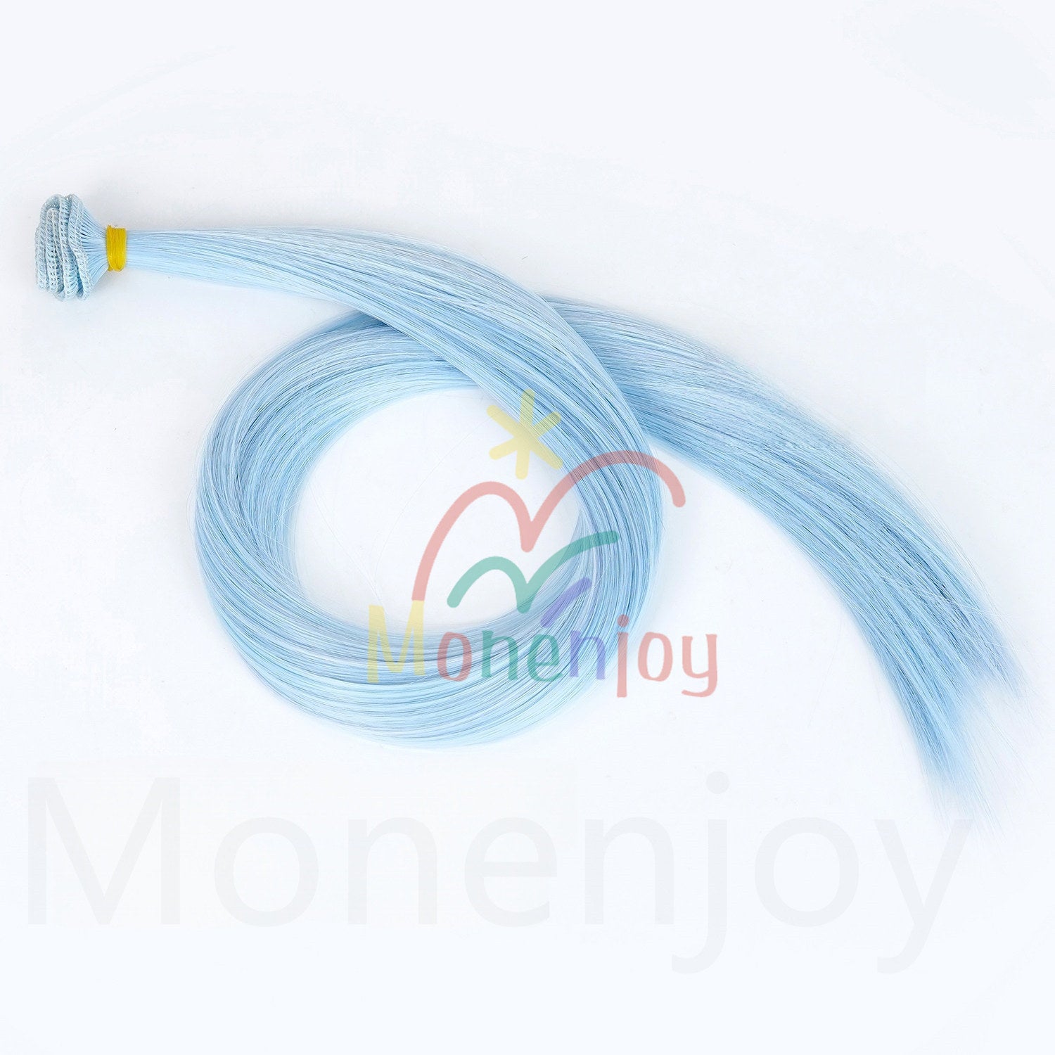 Monenjoy　原神　リンネア　ウィッグ　カツラ　コスプレ道具　付け毛のポニーテール　耐熱ウィッグ　2種類カラー MONENJOY