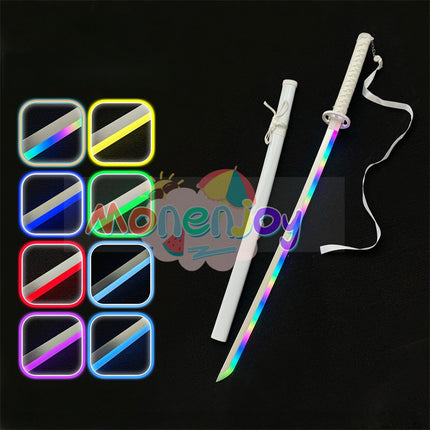 Monenjoy 漫画『BLEACH』 斬魄刀 朽木ルキア 100cm 袖白雪  光る刃 8色カラーチェンジ 　コスプレ道具　武器モデル　おもちゃ