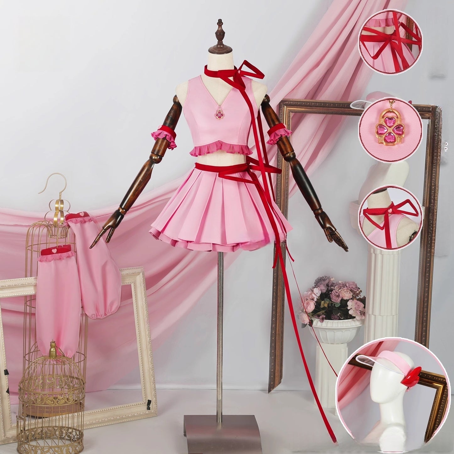 Monenjoy しゅごキャラ 日奈森亜夢　コスプレ　ガーディアン　ワンピース　コスチューム - Monenjoy