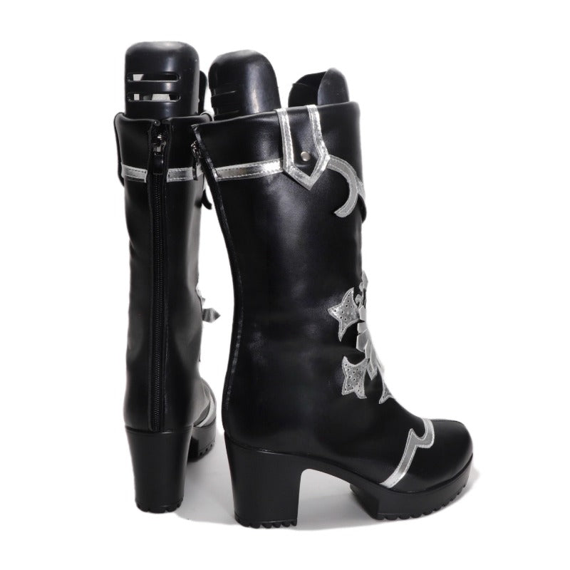 Monnejoy　黒執事 シエル・ファントムハイヴ  シューズ　ブーツ　Black Butler 　コスプレ道具 gss1004