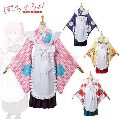 Monenjoy ぼっち・ざ・ろっく！　後藤 ひとり　伊地知 虹夏　山田 リョウ　喜多 郁代　コスプレ衣装　和服　大正和風　着物 大正ロマン　 - Monenjoy