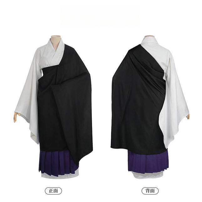 Monenjoy　呪術廻戦 裏梅 コスプレ衣装　呪詛師 うらうめ 和服 袈裟 全セット コスチューム 変装 仮装 舞台服 ハロウィン クリスマス 祭り - Monenjoy