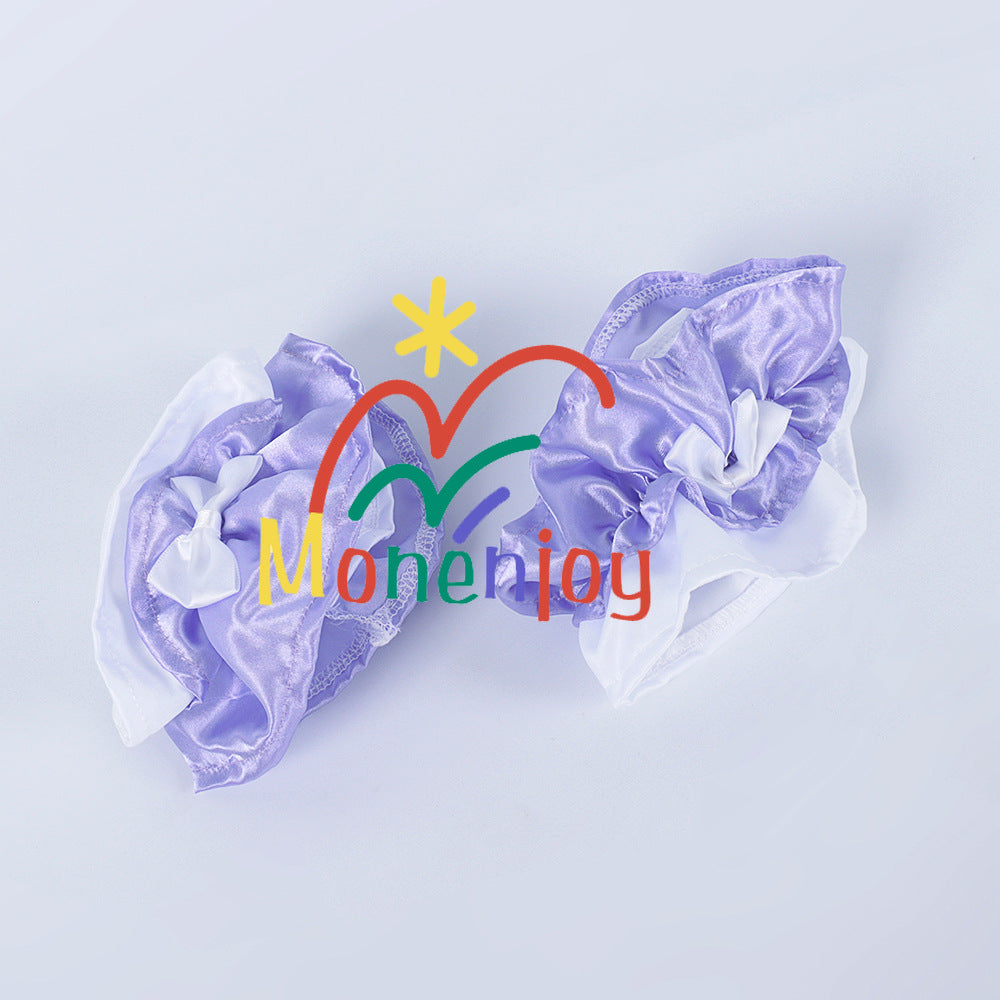 Monenjoy　原神　ラッキンコーヒー コラボ　シグウィン　メイド服　ワンピース　スカート　コスプレ道具　可愛い　尻尾付　髪飾り贈　アクセサリー - Monenjoy