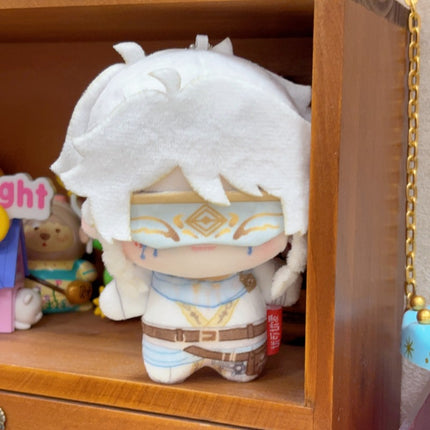 アイデンティティ5　占い師　ホワイト　ぬいぐるみ  10cm キーホルダー OPH 綿人形　第五人格/IdentityV 　イライ・クラーク　ふわふわ　同人グッズ　非公式グッズ