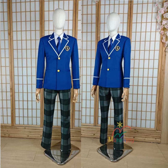 Monenjoy あんさんぶるスターズ  氷鷹北斗 コスプレ衣装 夢ノ咲学院 2-A 演劇部 衣装 Trickstar  コスチューム イベント