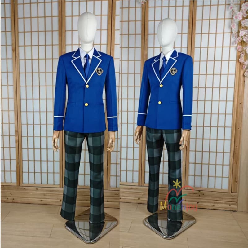 Monenjoy　あんさんぶるスターズ  氷鷹北斗　コスプレ衣装　夢ノ咲学院 2-A　演劇部　衣装　Trickstar 　コスチューム　イベント
