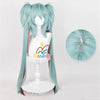 Monenjoy　初音ミク　かつら 鬘 WIG ヴァンパイア 吸血鬼 ウィッグ ネット付き コスプレ　ツインテール カツラ グッズ アニメ コスプレ道具GS1320 - Monenjoy