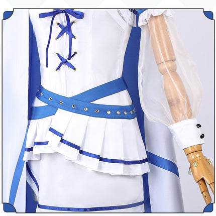 Monenjoy　前橋ウィッチーズ 　上泉 マイ　三俣 チョコ　青色　コスプレ衣装　黄色　ライブ服　舞台服　コスチューム　魔女　GS1903