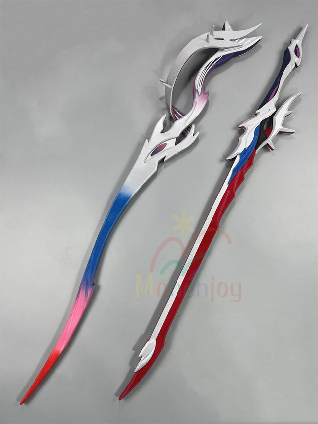 Monenjoy　崩壊スターレイル　黄金裔　セイレンス　コスプレ道具　剣モデル　110cm　120cm　木＋EVA 　波音を奏でる剣士」ヘレクトラ Helektra