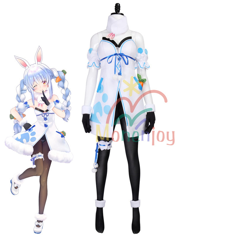 Monenjoy　ホロライブ　兎田 ぺこら　コスプレ衣装　ライブ服　イベント　ホロライブ3期生　YouTuber　