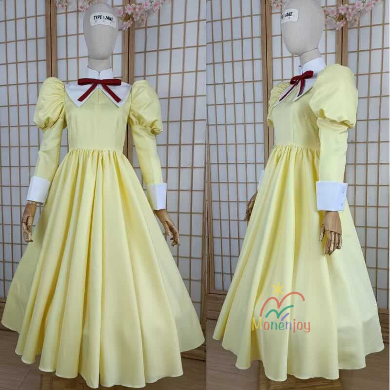 Monenjoy 桜蘭高校ホスト部　劇場版　宝積寺 れんげ　女子制服　お嬢様　ワンピース　ドレス　ユニフォーム　コスプレ衣装　イベント　制服