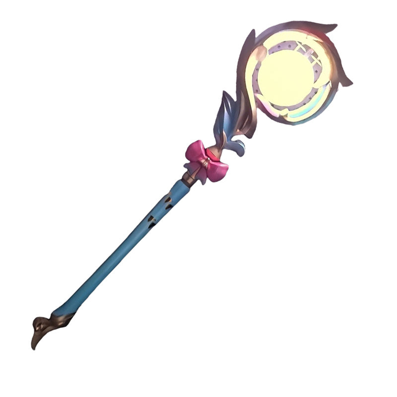 Monenjoy 崩壊スターレイル ヒアンシー 法杖　100cm　イカルン　25cm　小動物コスプレ道具　3dPLA材質　昏光の庭、オクヘイマ　アクセサリー　撮影道具　実物撮影　イベントGS1415 - Monenjoy