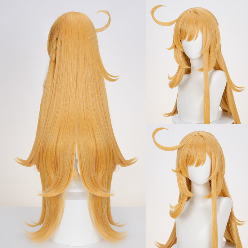 Monenjoy 原神 エスコフィエ / Escoffier 　ウィッグ　カツラ　コスプレ道具　全長約100cm - Monenjoy