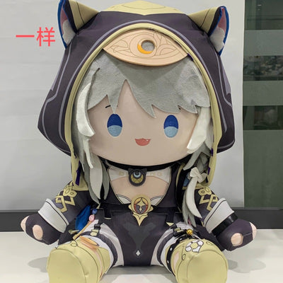 Monenjoy 崩壊スターレイル サフェル 綿人形 40cm　ぬいぐるみ　（座り姿勢タイプ） 同人ハンドメイドドール【予約販売・ロット別発送】 中国輸入品