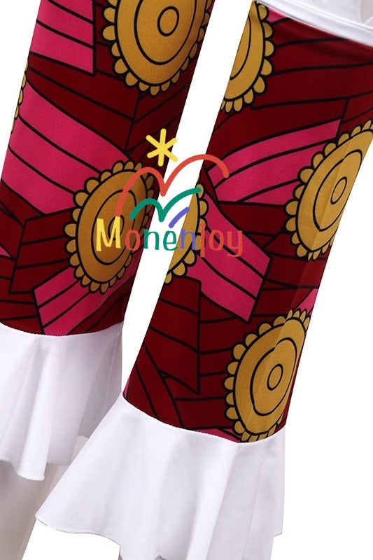 Monenjoy　ONE PIECE　ジュエリー･ボニー　 RED コスチューム　イベント　喰らい　仮装　おもちゃ　帽子付　元王下七武海　 - Monenjoy