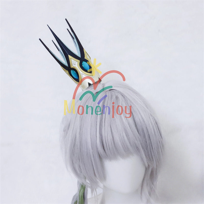 Monenjoy　崩壊スターレイル 　ケリュドラ　コスプレ道具　王冠　16.5cm　法杖　Cerydra　95cm　クイーンスタッフ オクヘイマ　女王の儀式杖  UVレジン製　炎冠 独裁官 女皇 総帥 カイザー