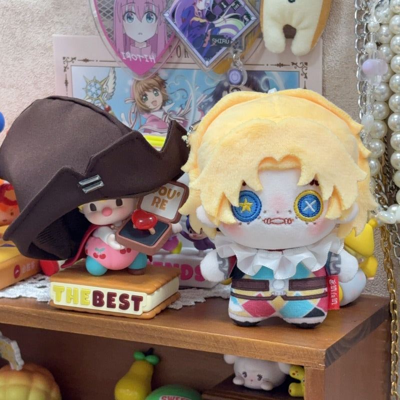 MONENJOY アイデンティティ5 　曲芸師　ぬいぐるみ　10cm キーホルダー　綿人形　第五人格/IdentityV 同人グッズ　萌えグッズ　アクセサリー　マティアス・チェルニン　非公式グッズGSnui003