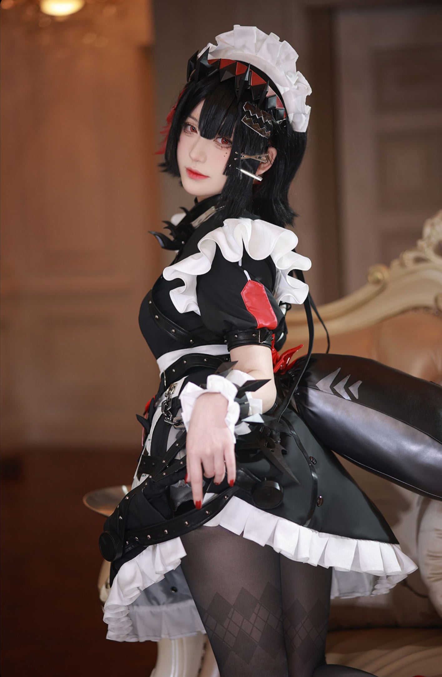 Monenjoy　ゼンゼロ　邪兎屋　JK服　エレン・ジョー　コスチューム　コスチューム　衣装　可愛い　女の子　ゼンゼロ/ZZZ　コスプレ　撮影衣装　コス　COS　演出　花火祭　ハロウィン　イベント　変装　学園祭 - Monenjoy