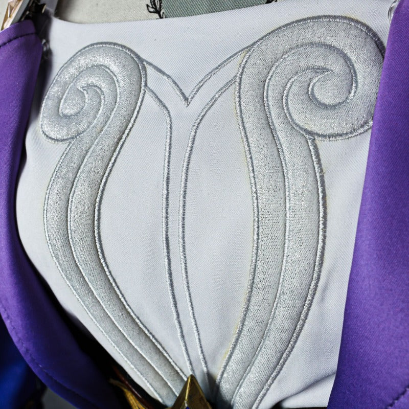 崩壊スターレイル　キュレネ　ワンピース　ドレス　コスプレ衣装　イベント　紫色