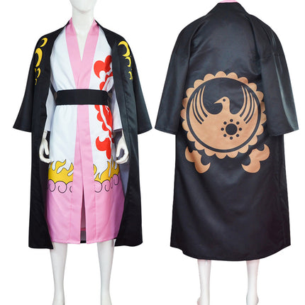Monenjoy ONEPIECE 光月モモの助　ワノ国将軍　和服 衣装 ユニフォーム　コスチューム　少年漫画　COS　ハロウィン　舞台衣装　学園祭　クリスマス　イベント - Monenjoy