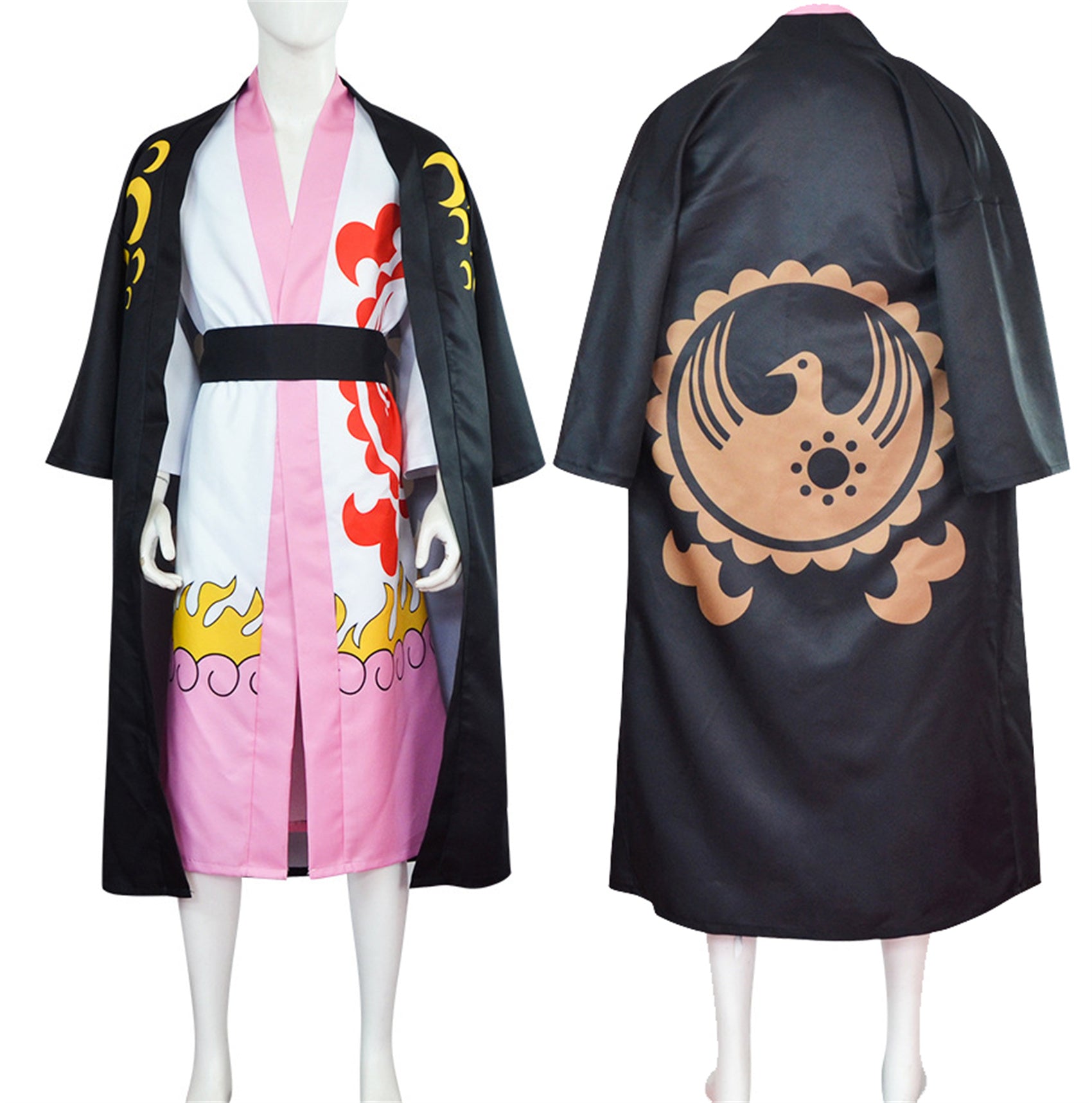 Monenjoy ONEPIECE 光月モモの助　ワノ国将軍　和服 衣装 ユニフォーム　コスチューム　少年漫画　COS　ハロウィン　舞台衣装　学園祭　クリスマス　イベント - Monenjoy