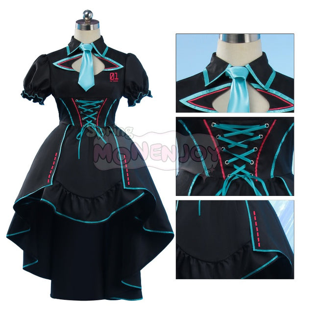 Monenjoy 初音ミク plays 月光下騎士団 コスプレ衣装 ワンピース ハロウィン イベントGS1319 - Monenjoy