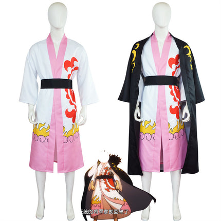 Monenjoy ONEPIECE 光月モモの助　ワノ国将軍　和服 衣装 ユニフォーム　コスチューム　少年漫画　COS　ハロウィン　舞台衣装　学園祭　クリスマス　イベント - Monenjoy