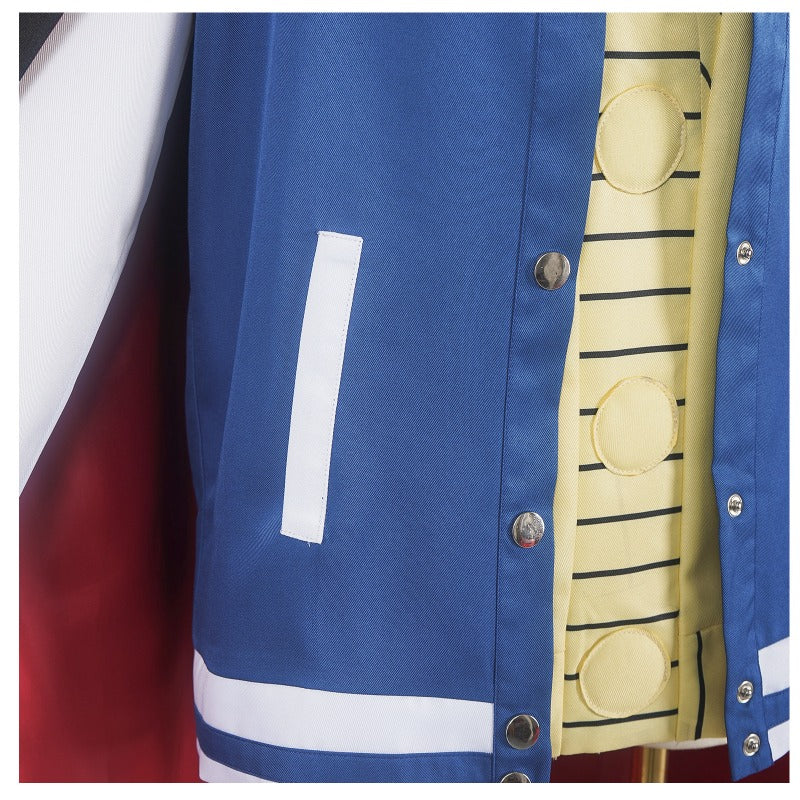 Monenjoy　ダンダダン 星子　ドドリア三太　綾瀬桃　コスプレ衣装　ケープ付　モモ　コスチューム　 霊媒師 高倉健　仮装　ハロウィン