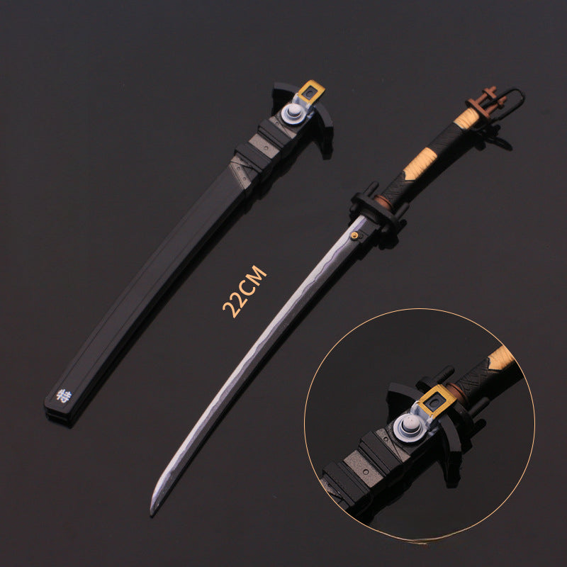 Monenjoy ミニチュア　ゼンゼロ ダイキャスト製　22cm　1/6Ver イヴリン　武器モデル　アクセサリーGSmini001