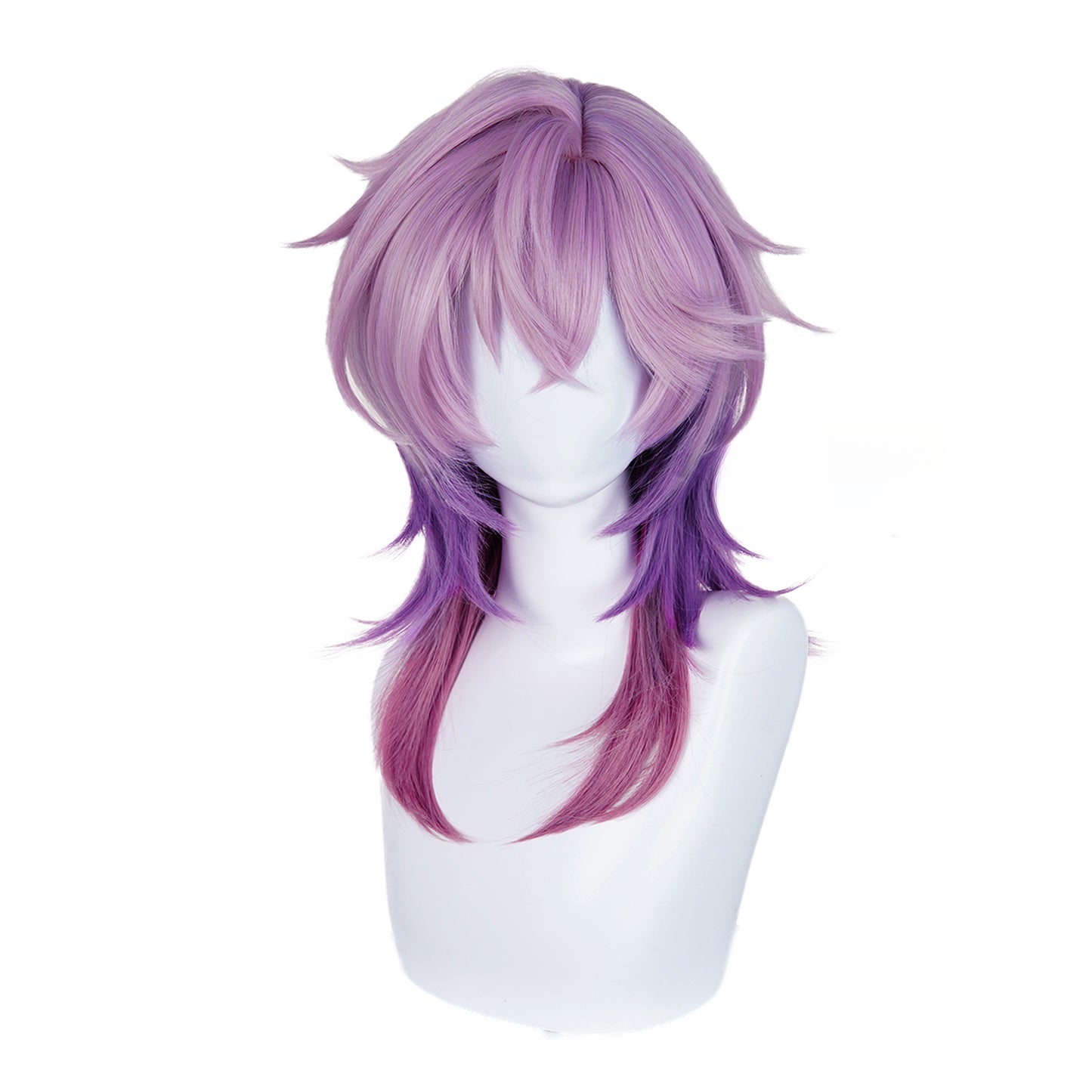 Monenjoy　原神 ドゥリン ウィッグ　カツラ　Durin　55cm　コスプレ道具　龍人　ホムンクルス　ドラゴンスパイン　アクセサリー　GSwig004