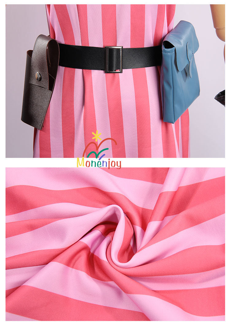 Monenjoy　ドラゴンボール　ブルマ　コスプレ衣装　ワンピース　イベントGS1354 - Monenjoy