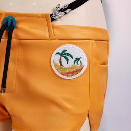 ชุดคอสเพลย์ Monenjoy Zenless Zone Zero Rin Summer Blue Sky พร้อมหมวกบักเก็ตและชุดว่ายน้ำ ชุดคอสเพลย์อนิเมะสุดเก๋ 