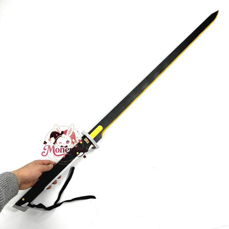 Monenjoy　鳴潮    漂泊者  稽古用長刃 コスプレ道具　武器モデル　レプリカ　木材質　120cm　  散華   秧秧  迅刀 長刃 稽古用長刃 Monenjoy