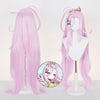 Monenjoy　原神 アイノ ウィッグ　コスプレ道具　カツラ　Aino　ピンク色　 100cm　ナド・クライ　チャカチャ・クルムカケ工房の大黒柱　アクセサリーGSwig1018