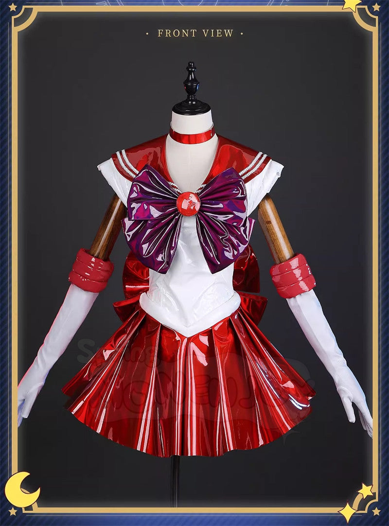 Monenjoy 美少女戦士セーラームーン　火野レイ / セーラーマーズ　コスプレ衣装　セーラースーツ Ver　コスチュームGS1377 - Monenjoy