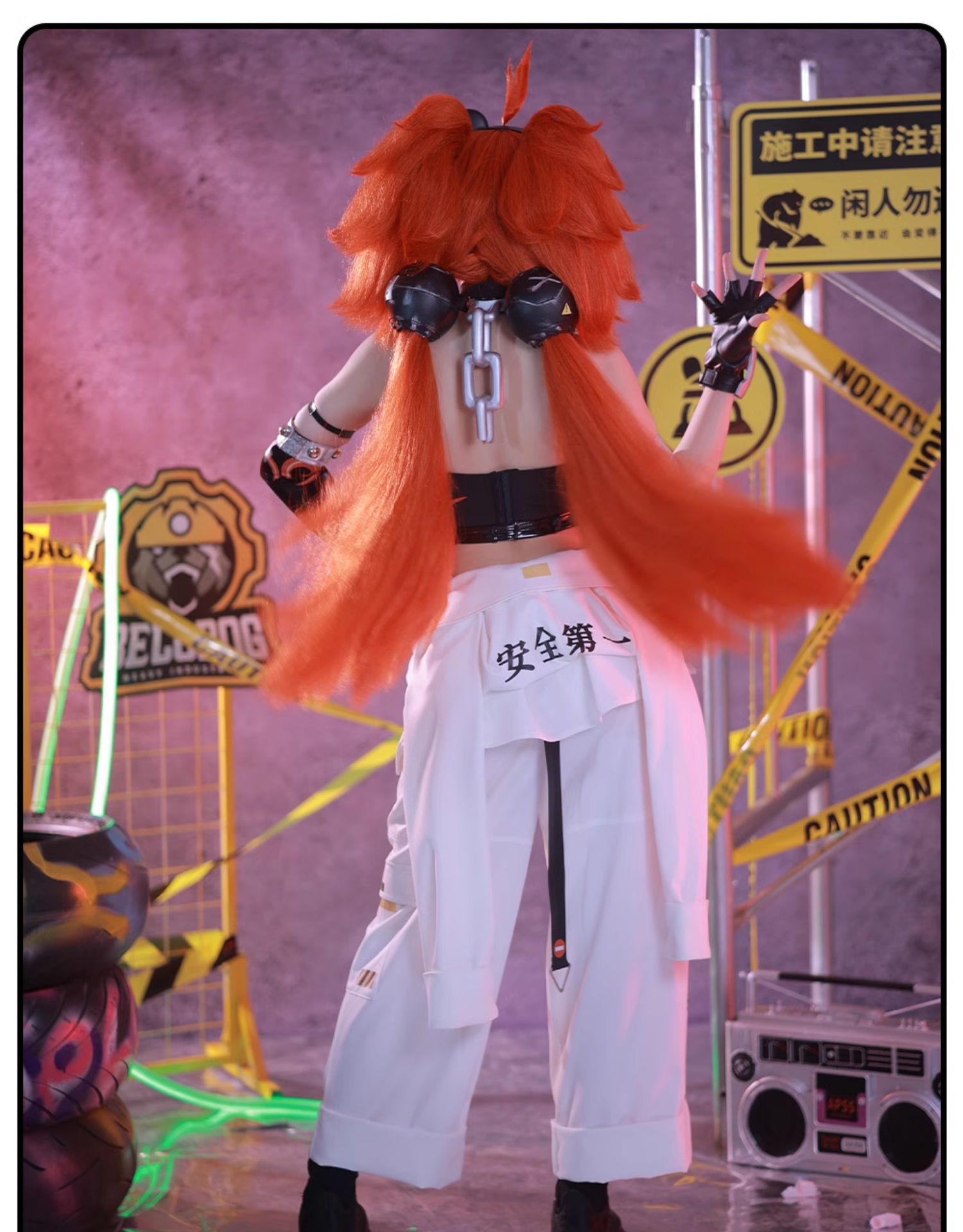 Monenjoy　ゼンゼロ　白祇重工　クレタ・ベロボーグ コスチューム　衣装　可愛い　女の子　ゼンゼロ/ZZZ　コスプレ　撮影衣装　コス　COS　演出　花火祭　ハロウィン　イベント　変装　学園祭 - Monenjoy