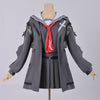 Monenjoy 鳴潮　千咲　コスプレ衣装　JK服　ちさ　 WutheringWaves  制服　グレー色　Chisa ユニフォーム　イベント　コスチュームGS1958
