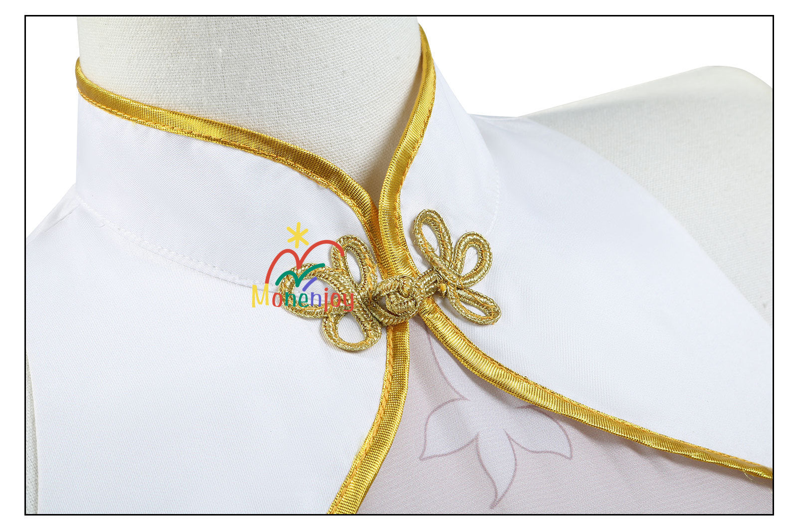 Monenjoy 鳴潮 白芷　コスプレ　びゃくし　コスチューム　ワンピース　かわいい　髪飾り＋イヤリング付 - Monenjoy