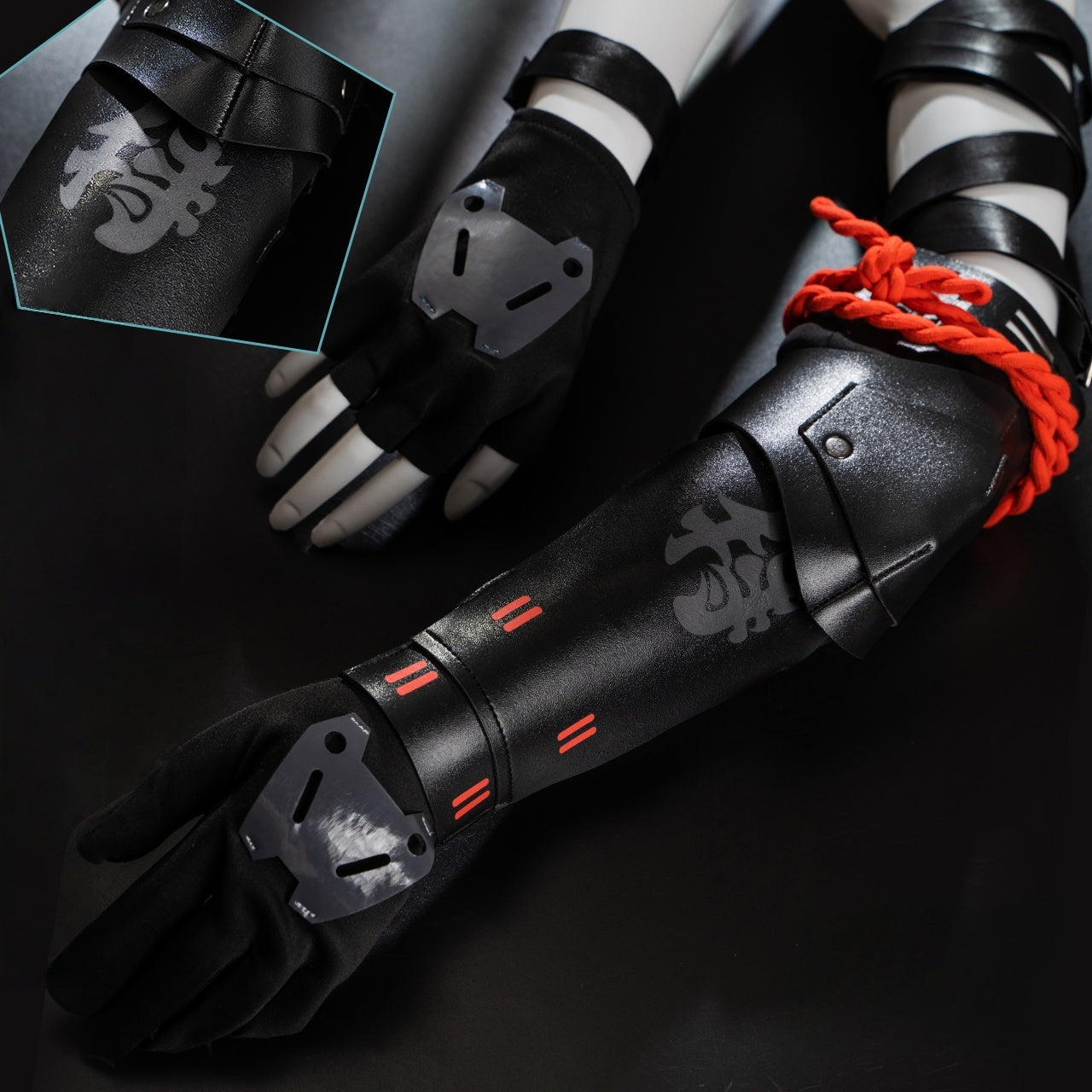 Monenjoy ゼンゼロ 星見雅  　コスプレ衣装　人工革　ホロウ第六課 　金属製パーツ　耳飾り付　コスチュームGS1932