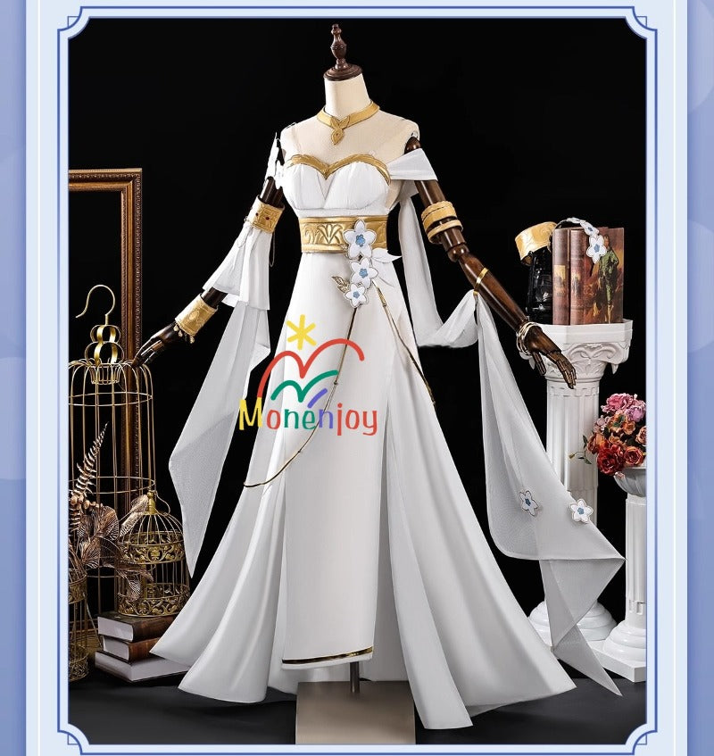 Monenjoy　崩壊スターレイル ヤヌサポリスの聖女トリスビアス コスプレ衣装　ドレス　コスチューム　イベント　GS1202 - Monenjoy