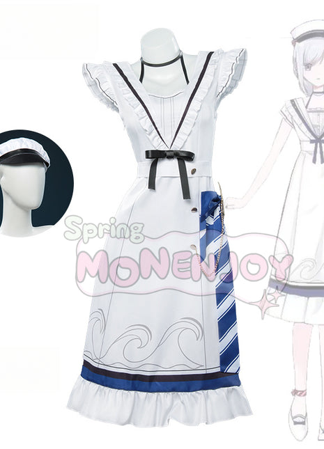 Monenjoy プロセカ 宵崎奏 コスプレ衣装　プロジェクトセカイ　セーラー服　ワンピース　feat.まるもふびより　イベントGS1326 - Monenjoy