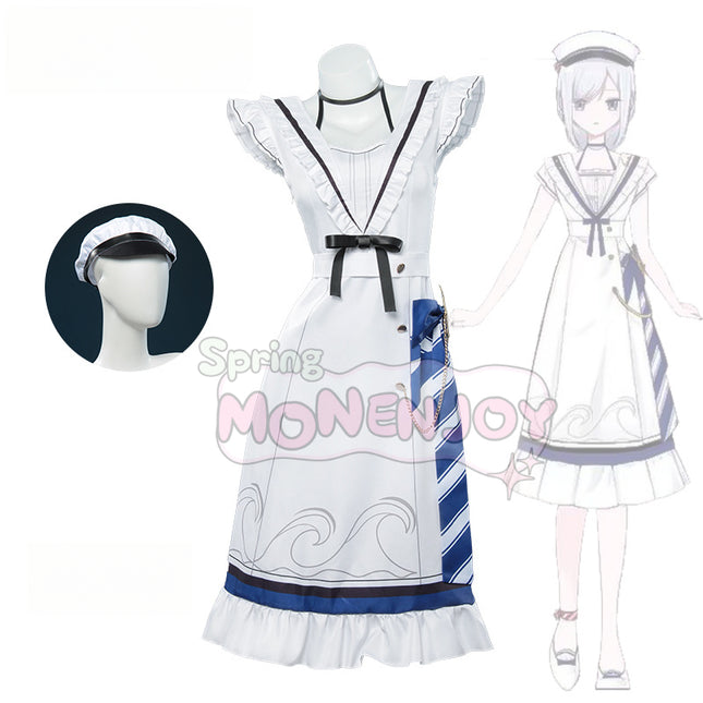 Monenjoy プロセカ 宵崎奏 コスプレ衣装 プロジェクトセカイ セーラー服 ワンピース feat.まるもふびより イベントGS1326 - Monenjoy