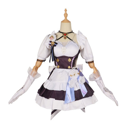 Monenjoy 崩壊3rd エリシア メイド服　Elysia　コスプレ衣装　ンクの妖精さん　カフェ服　イベントGS1330 - Monenjoy