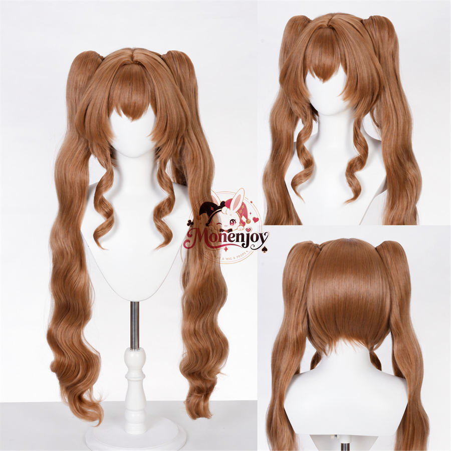 Monenjoy アークナイツ 予願アンジェリーナ コスプレウィッグ｜ポニーテール90cm・在庫あり MONENJOY