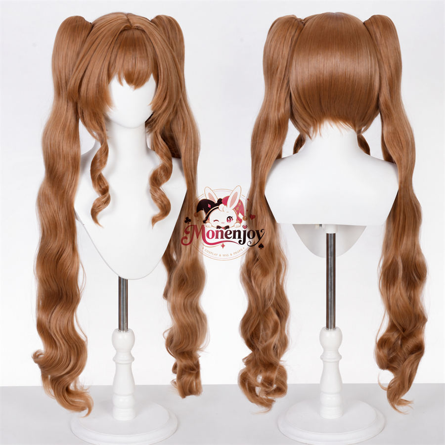 Monenjoy アークナイツ 予願アンジェリーナ コスプレウィッグ｜ポニーテール90cm・在庫あり MONENJOY