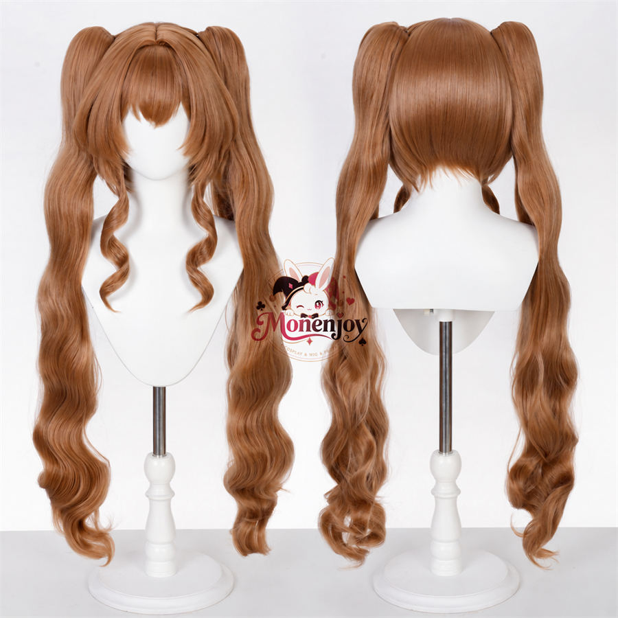 Monenjoy アークナイツ 予願アンジェリーナ コスプレウィッグ｜ポニーテール90cm・在庫あり MONENJOY