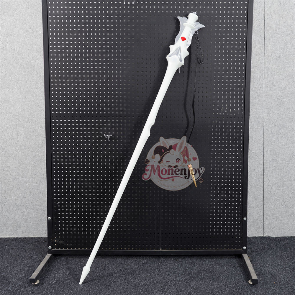 Monenjoy アークナイツ アンジェリーナ 音律聯覚 コスプレ用杖｜約110cm・軽量PLA製・分割式 Monenjoy